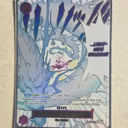 One Piece TCG Lightning Dragon Alt Art OP15-077 - Image 3