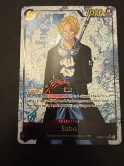 Sabo (120) (Parallel) OP13-120 Carrying On His Will Foil - Image 1