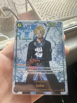 Sabo (120) (Parallel) OP13-120 Carrying On His Will Foil - Image 1