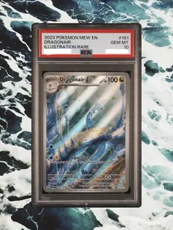 DRAGONAIR #181 PSA 10 2023 POKEMON MEW EN-151 | ILLUSTRATION RARE - Image 1