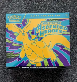 Pokemon TCG Ascended Heroes ETB and x2 tins - Brand New & Sealed - Image 2
