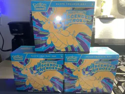 Pokemon TCG Ascended Heroes ETB: Fully Sealed Brand New: X3 ✅ - Image 1
