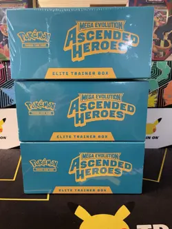 🔥Pokemon TCG Ascended Heroes ETB X3 🔥Sealed Brand New In Hand - Image 5