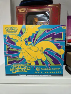 Pokemon TCG Ascended Heroes Pokemon Center Exclusive ETB - BRAND NEW SEALED ✅ - Image 1