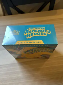 Pokemon TCG: Mega Evolution Ascended Heroes ETB Brand New Sealed In Hand ✅🤝 - Image 2
