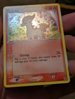 Ponyta Common FireRed & LeafGreen 76/112 Fire Reverse Holo Pokemon Card LP - Image 5