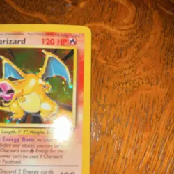 Charizard 4/102 Base Set Holo Rare 120 HP Pokemon Card Wizards of the Coast - Image 3