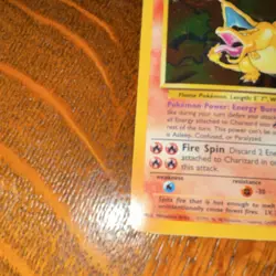 Charizard 4/102 Base Set Holo Rare 120 HP Pokemon Card Wizards of the Coast - Image 5