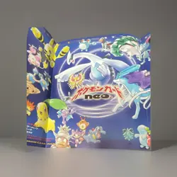 Nintendo Pokemon Neo Japanese 9 Card Set Meganium Cyndaquil Bayleef Holo 1999 - Image 5