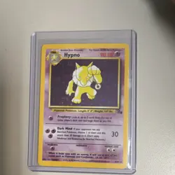 Pokemon Hypno Fossil Holo Rare 8/62 90 HP English Unlimited Card - Image 1