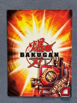 Bakugan Deep Roots 🥈 Silver Gate Card 1/48q Subterra Serpenoid - Image 3
