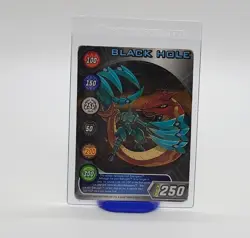 Black Hole Bakugan metal card 2006 BA036a 250 HSP - Image 1