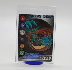 Black Hole Bakugan metal card 2006 BA036a 250 HSP - Image 2