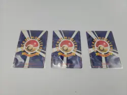Professor Samuel Oak Pokemon Card Japanese Pocket Monster | Lot of 3 - Image 2