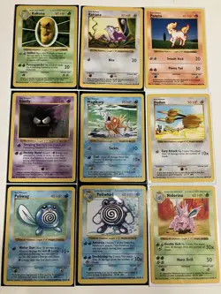 HUGE Vintage Pokemon Card 300+ Card Mixed Set Lot Rares Holo 1st Editions Etc - Image 3