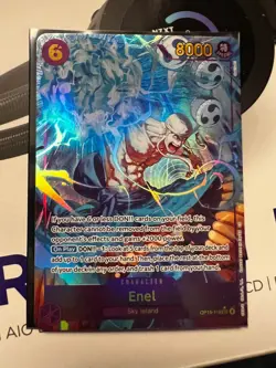 OP15-118 Enel SEC Alt Art Adventure On Kami’s Island One Piece TCG English Card - Image 1