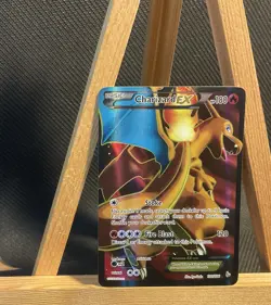 Charizard EX (100/106) XY Flashfire Full Art Ultra Rare Pokemon Card NM - Image 1