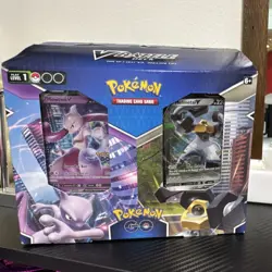 Pokemon GO V Battle Deck Mewtwo vs Melmetal Foil Cards Booster Packs Sealed Box - Image 1