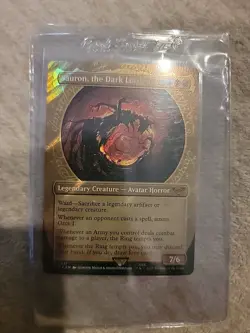 Sauron, the Dark Lord (Showcase) (Surge Foil) Universes Beyond: the Lord of the - Image 1