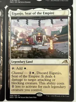 MTG: 4x Set of Legendary Lands from Kamigawa: Neon Dynasty -NM - Image 5