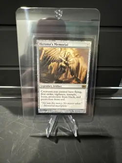 Akroma's Memorial Future Sight Regular LP/NM Magic the Gathering MTG Rare - Image 1