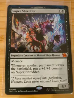 MTG Super Shredder 0083 Teenage Mutant Ninja Turtles M/NM - Image 1