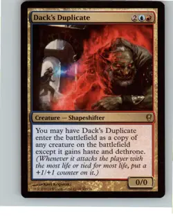 MTG Dack's Duplicate R Double Masters 2022 198 2022 NM Magic The Gathering - Image 1