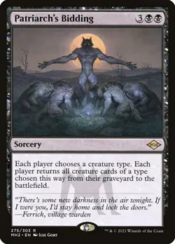 MTG Patriarch's Bidding ** Modern Horizons 2 ** English (NM) - Image 1