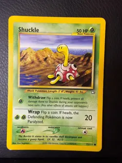 LP Unlimited Neo Genesis Shuckle 72/111 Common Pokemon - Image 1