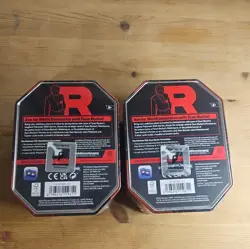 2x - Pokemon TCG Team Rocket Tins - Destined Rivals - New & Sealed - Image 2
