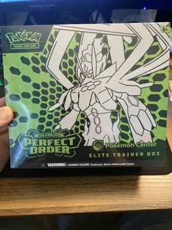 Pokemon Perfect Order Pokemon Center Exclusive Elite Trainer Box ETB Sealed - Image 1