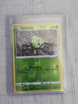 POKEMON GO DITTO UNPEELED (SPINARAK VERSION) 006/078 REVERSE HOLO COMMON - Image 1