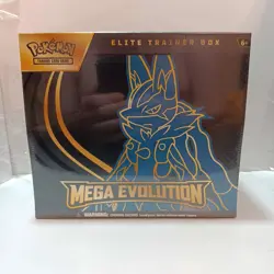 Pokemon Mega Evolution Elite Trainer Box Mega Lucario Sealed - Image 1