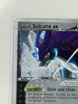 Pokemon TCG Rockets Suicune ex 105/109 Team Rocket Returns - Image 2