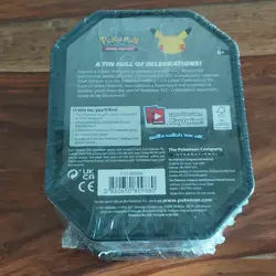 Pokemon Celebrations Tin Dark Sylveon V Booster Collectors Edition Sealed - Image 2