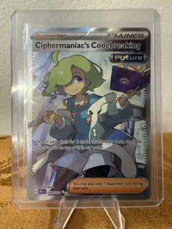 Pokemon Ciphermaniac's Codebreaking 198/162 SV05: Temporal Forces Holo - Image 2