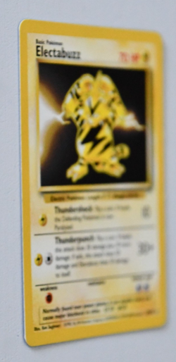 Electabuzz 020/102 Pokemon Base Set Regular, Ungraded, Excellent - Image 3