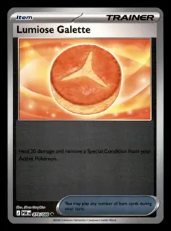 Lumiose Galette 078/088 ME03 Perfect Order Pokemon Reverse Holo Near Mint - Image 1