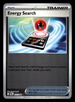 Energy Search 072/088 ME03 Perfect Order Pokemon Reverse Holo Near Mint - Image 1