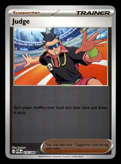 Judge 076/088 ME03 Perfect Order Pokemon Reverse Holo Near Mint - Image 1