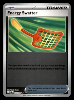 Energy Swatter 073/088 ME03 Perfect Order Pokemon Reverse Holo Near Mint - Image 1