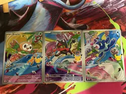 Pokemon 2026 First Partner Illustration Collection Series 1 Promos Set 43 44 45 - Image 1