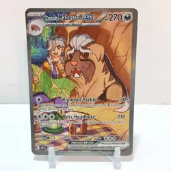 Pokemon Arven's Mabostiff Ex 235/182 NM- Destined Rivals Special Illustration - Image 1