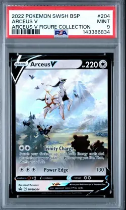 Pokemon TCG Arceus V SWSH204 English PSA 9 - Image 1