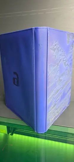 Laser Engraved Vault X Binder 9 Pocket SV4 Paradox Rift - Groudon - Image 2