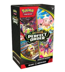 Pokemon TCG: Mega Evolution-Perfect Order Booster Bundle (6 Packs) - IN HAND - Image 1