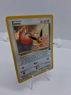 Eevee - No. 11 Black Star Promo Pokemon - Holo Nintendo TCG WOTC - Image 4