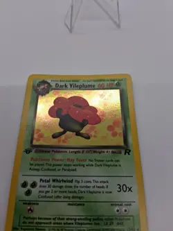 Pokemon TCG Dark Vileplume (LP) 1st Edition Team Rocket 13/82 - Image 5