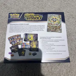 Pokemon Surging Sparks Elite Trainer Box ETB - SEALED - Image 4