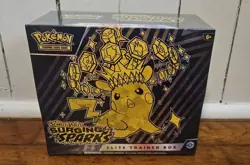 Pokemon TCG Surging Sparks Elite Trainer Box ETB NEW SEALED - Image 1
